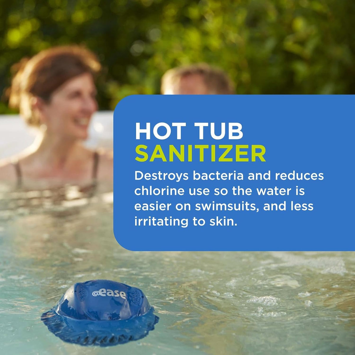 FROG @Ease Replacement SmartChlor Cartridge for use with Hot Tub FROG @Ease Floating System - Hot Tub Sanitizer System Supports Less Chlorine Use - 3 Pack