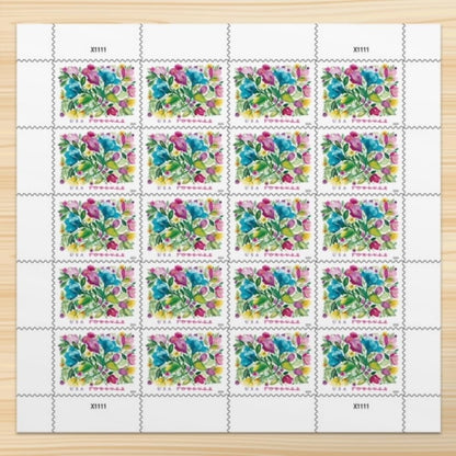 United States Postal Service Celebration Blooms (Sheet of 20) Forever Postage Stamps Scott #5849