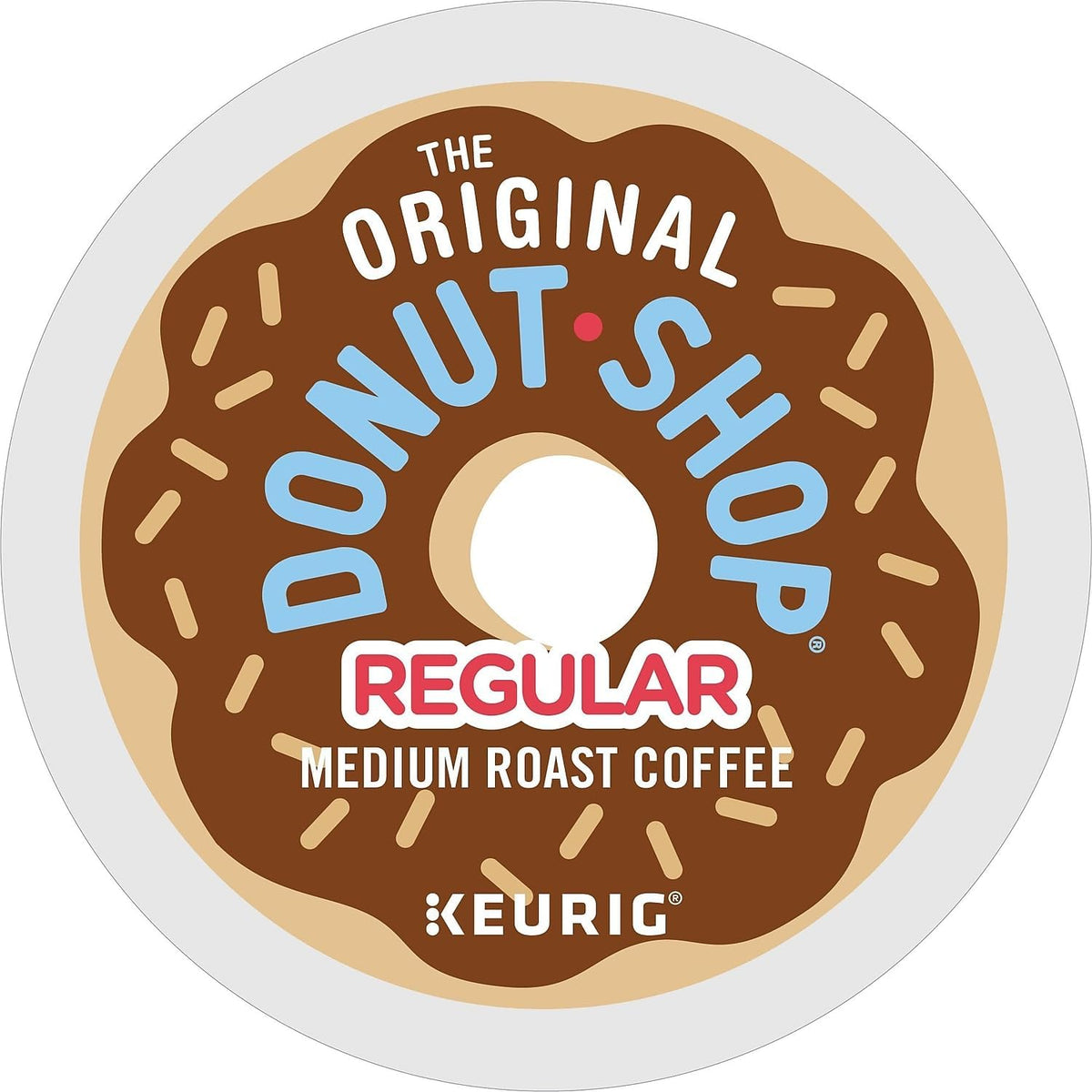 The Original Donut Shop Regular Keurig Single-Serve K-Cup Pods, Medium Roast Coffee, 96 Count