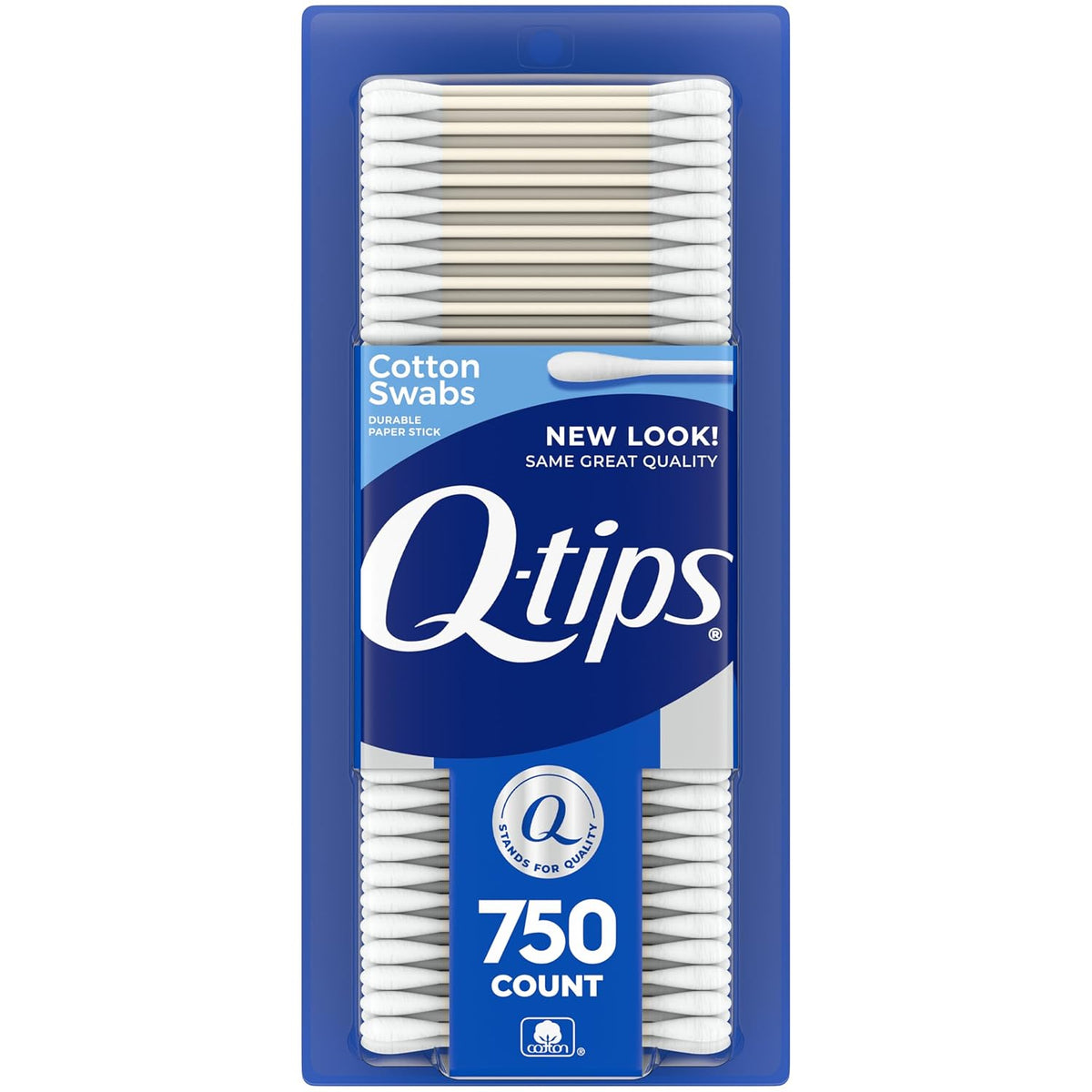 Q-tips Cotton Swabs For Hygiene and Beauty Care Original Cotton Swab Made With 100% Cotton 750 Count