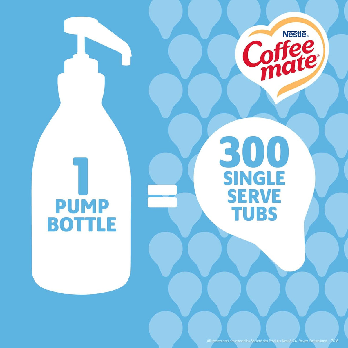 Nestle Coffee mate Coffee Creamer, French Vanilla, Concentrated Liquid Pump Bottle, Non Dairy, No Refrigeration, 50.7 fl oz (Pack of 2)
