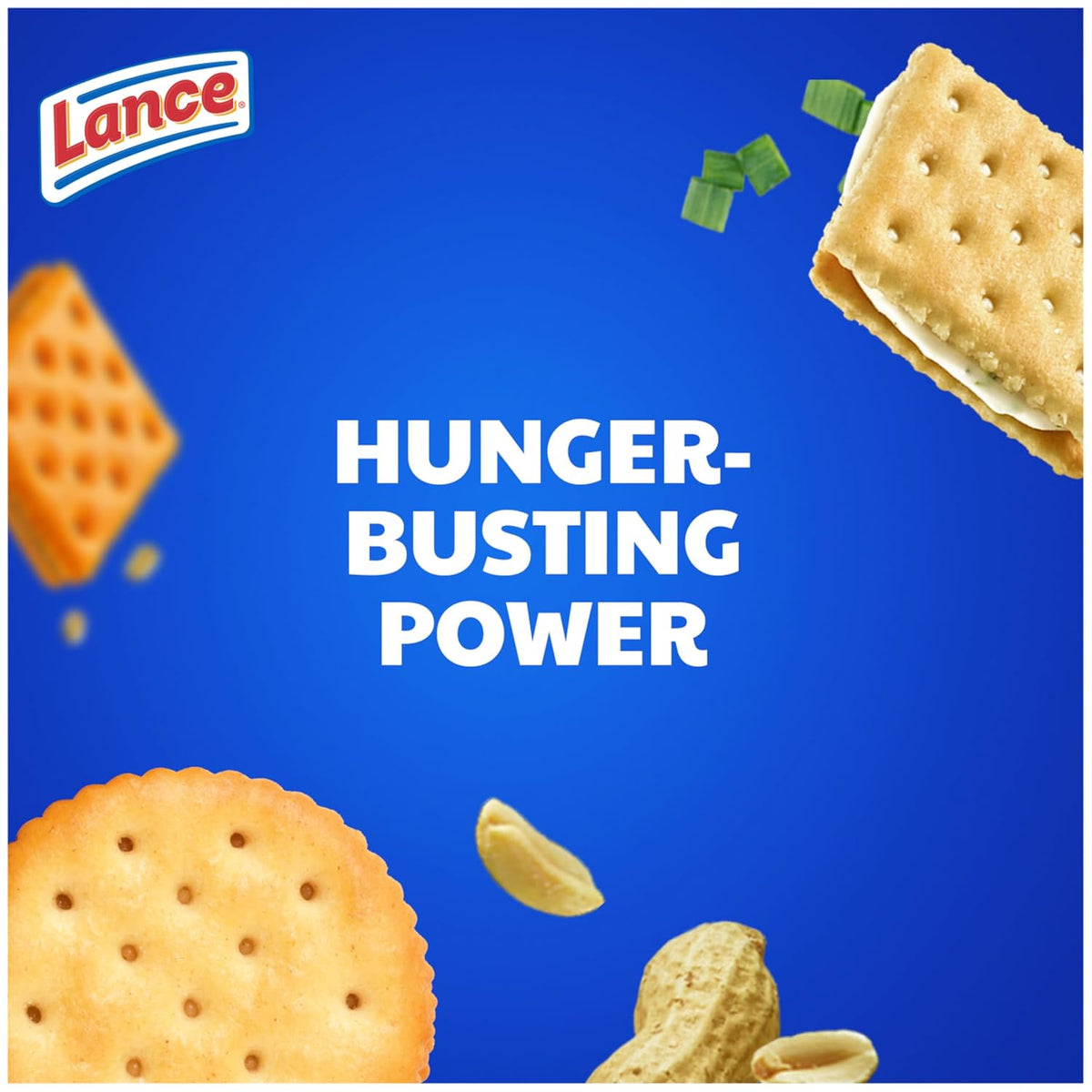 Lance Sandwich Crackers, Variety Pack, 3 Flavors, 20 Individually Wrapped Packs, 6 Sandwiches Each