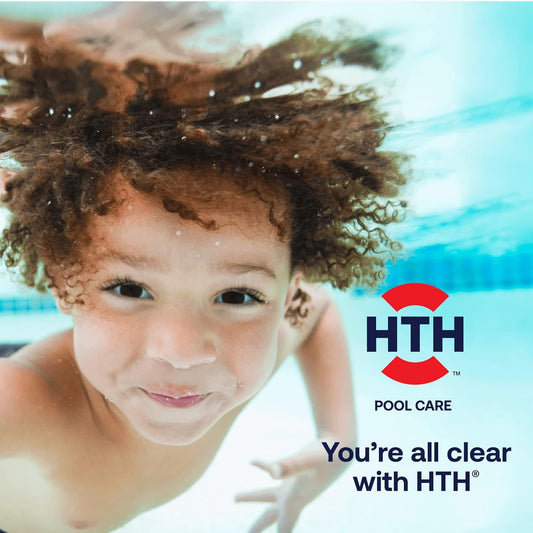 HTH 52037R Pool Care Shock Advanced, Swimming Pool Chemical - Cal Hypo Formula, Prevents Bacteria & Algae, Restores Crystal Clear Water - Shock Treatment, 1lb (12 Pack)