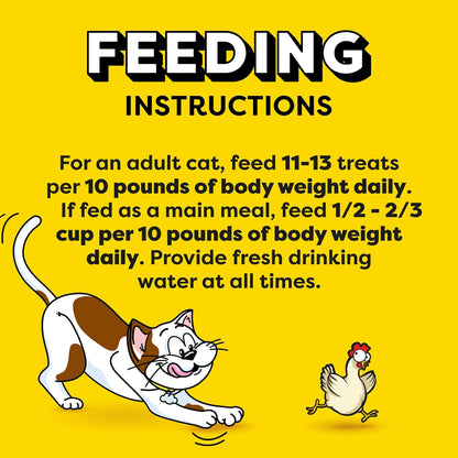 Temptations Cat Treats Classic Crunchy and Soft Cat Treats, Tasty Chicken Flavor, 30 oz. Tub